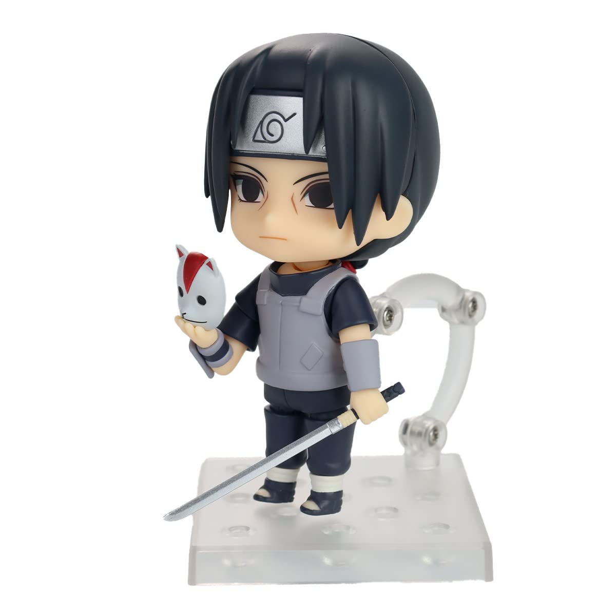 Good Smile Naruto Shippuden: Itachi Uchiha (Black Ops Version) Nendoroid Action Figure Multicolor