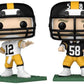 Funko Terry Bradshaw/Jack Lambert (Pittsburgh Steelers) Pop! Nfl Legends Combo (2)
