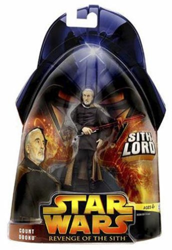 Star Wars Revenge Of The Sith Count Dooku Sith Lord 4 1/2' Action Figure