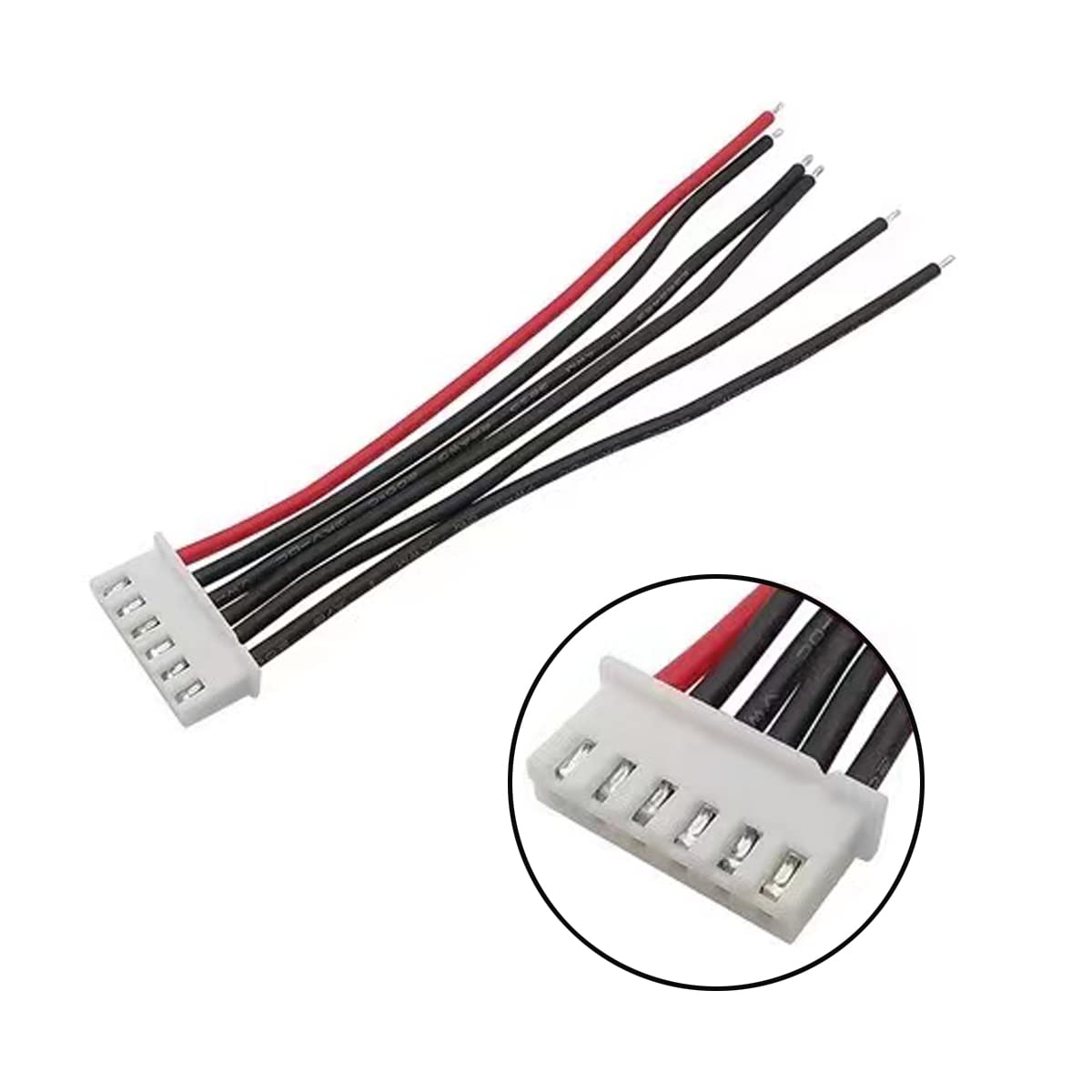 Fly RC 10pcs 5S 18.5v Balance Charger Silicone Wire Extension Lead JST-XH Connector Adapter Plug Wire Leads Cable