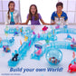 Zhu Zhu Aquarium Coral Reef Tunnel Playset W/ Fish Included