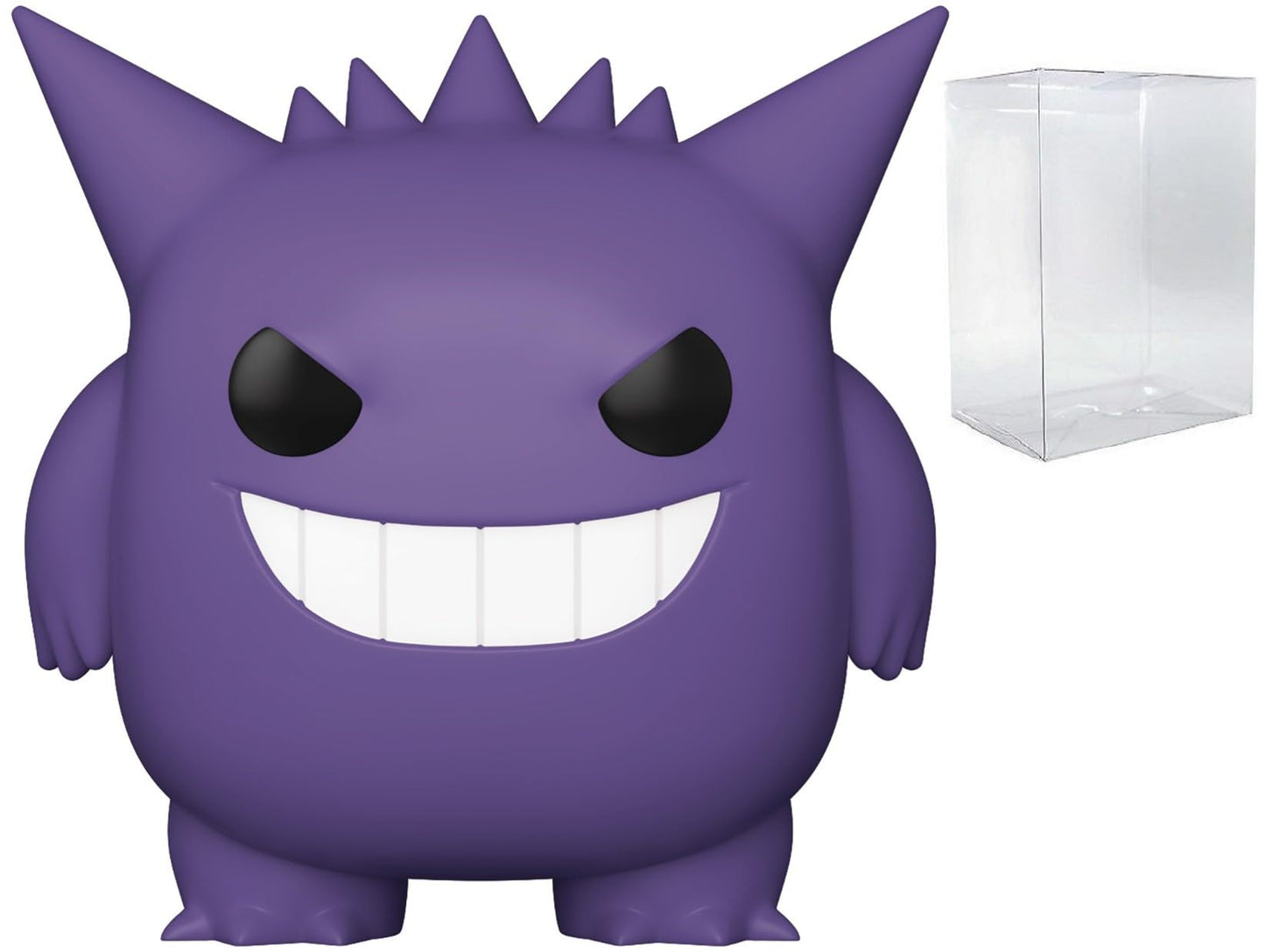 Pop Games: Pok  Mon - Gengar (Ectoplasma) Funko Vinyl Figure (Bundled With Compatible Box Protector Case), Multicolor, 3.75 Inch