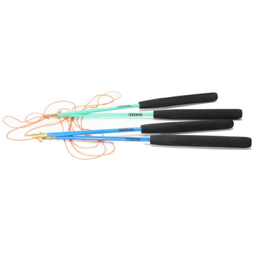 Zeekio Fiberglass Diabolo Sticks (Blue)