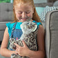 WILD REPUBLIC Snow Leopard Plush Toy, 12" Stuffed Animal, Multi-Color, Made from Recycled Materials