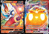 Cinderace V & Vmax 045/264 - Fusion Strike - Pokemon Ultra Rare Card Lot