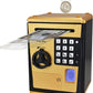 Like Toy Piggy Bank Safe Box Fingerprint Atm Bank Atm Machine Money Coin Savings Bank For Kids (Golden)