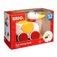 Brio Infant & Toddler 30323 - Pull Along Duck Wood Baby Toy | Flapping Wings | Engaging Motor Skill Development | Certified Sustainable Wood Materials | Ideal For Kids Ages 1 And Up