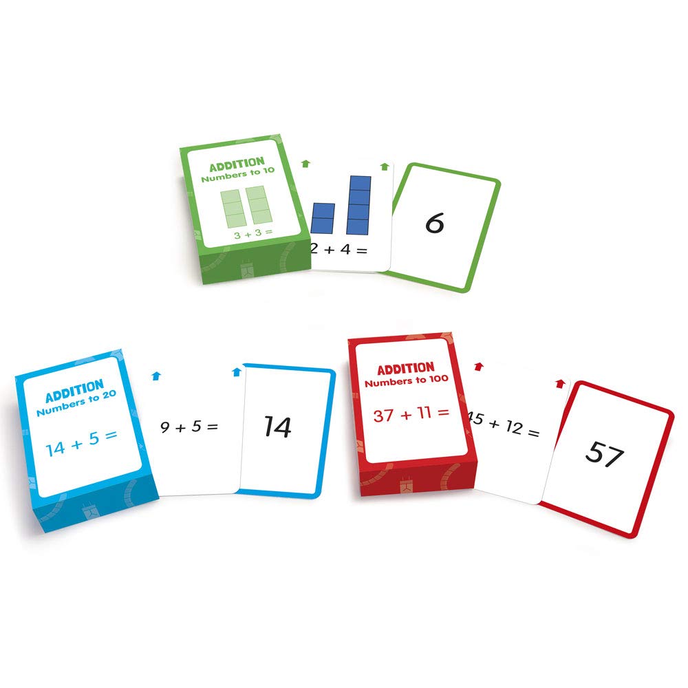 Junior Learning Jl204 Addition Flashcards Medium