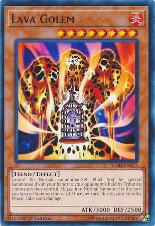Lava Golem - Sdsh-En013 - Common - 1St Edition