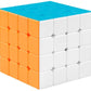 Coogam Qiyi 4X4 Speed Cube Stickerless Magic Puzzle Toy Gift For Kids And Adults Challenge (Qiyuan S Version)