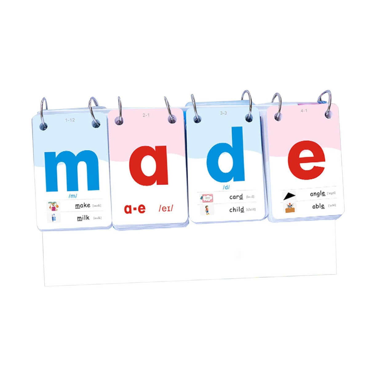 LOOM TREE Word Spelling Games Baby Phonics Alphabet Flashcards for Kids Gifts Children 42Cmx23Cm | Educational | Other Education
