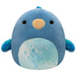Squishmallows Zipp The Blue Parrot Plush Toy | 11" Soft Polyester Stuffed Animal