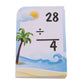 Myaddiction 36 Pieces Math Flash Cards For Elementary School Grades Pk3 Division