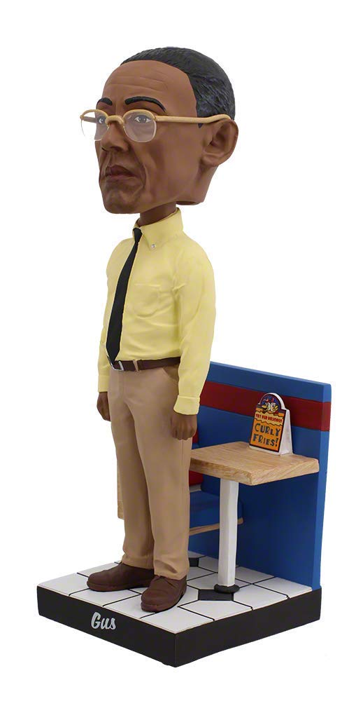 Royal Bobbles Better Call Saul Gus Fring Bobblehead  enhanced Polyresin Lifelike Figure  Unique Serial Number  Exquisite Detail