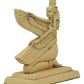 Ebros Ancient Egyptian Hieroglyphic Kneeling Winged Goddess Maat Mini Figurine 3.25' High Gods And Goddesses Of Egypt Miniature Hieroglyph Decor Sculpture Collectible Deity Of Truth And Justice Statue