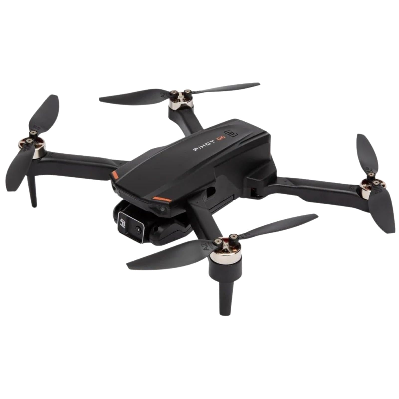 Pihot G6 Foldable Hd Camera Drone With Dual Cameras & Wifi Fpv | 4K Wide Angle Camera, Long Flight Time, Altitude Hold, Headless