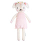 Cuddle + Kind Charlotte The Dog Little 13'' Hand-Knit Doll - 1 Doll = 10 Meals, Fair Trade, Heirloom Quality, Handcrafted In Per