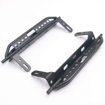 KYX Racing Metal Side Step Running Boards Foot-Plate for 1/10 RC Crawler TRX-4 (Alloy)