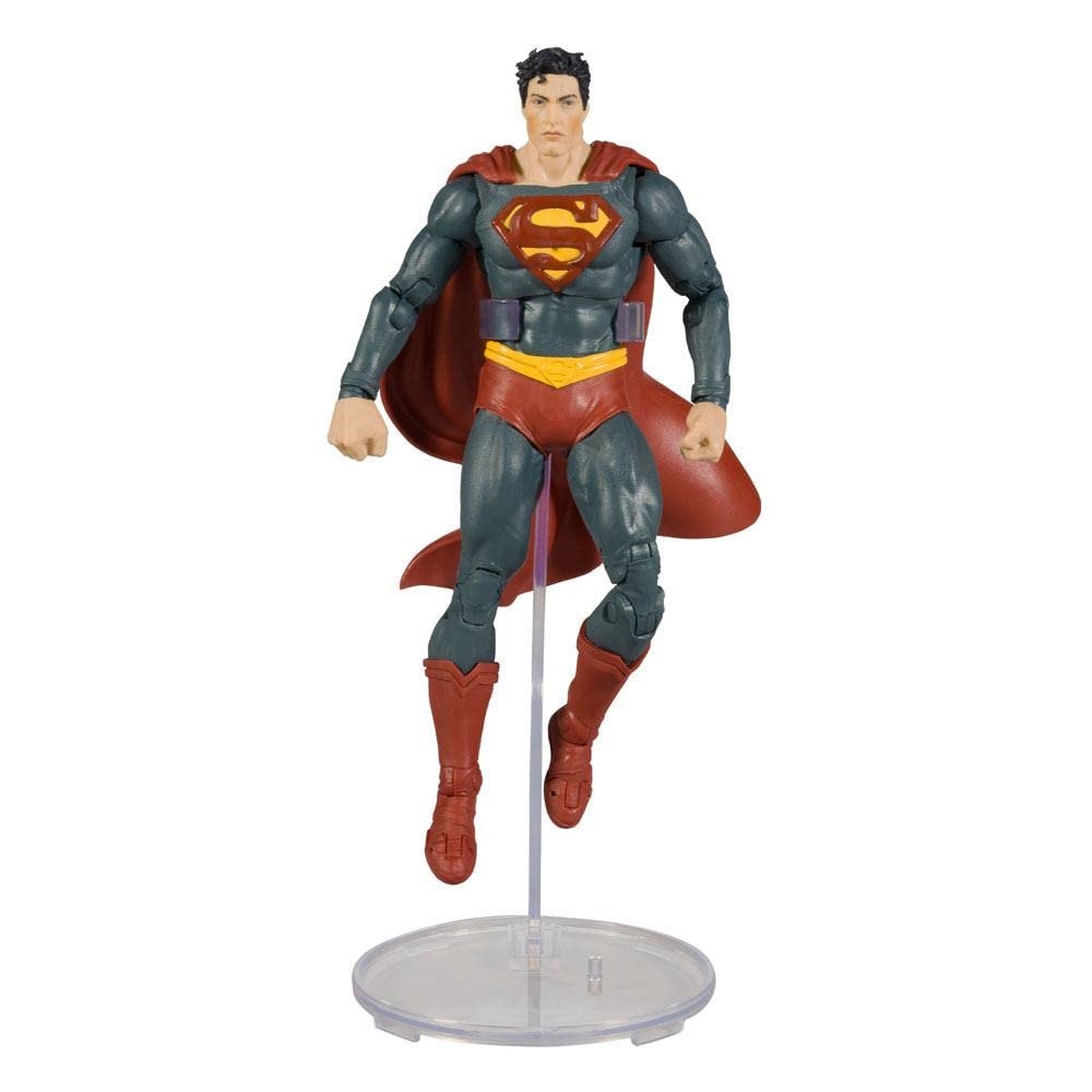 McFarlane Toys - DC Direct 7IN Figure with Comic - Black ADAM WV1 - Superman