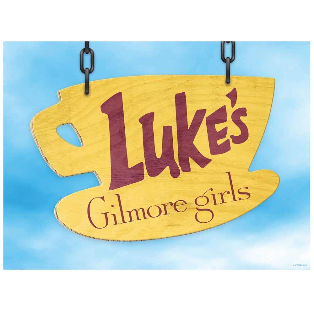 Gilmore Girls Luke'S Diner Sign 500 Piece Jigsaw Puzzle For Adults, 16' L X 21.5' W