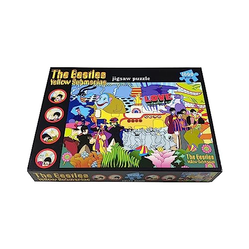 Beatles Yellow Submarine (1000 Piece Jigsaw Puzzle)