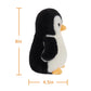 Apricot Lamb Antarctic Toys Plush Black Penguin Stuffed Animal Soft Cuddly Perfect For Child (Black Penguin