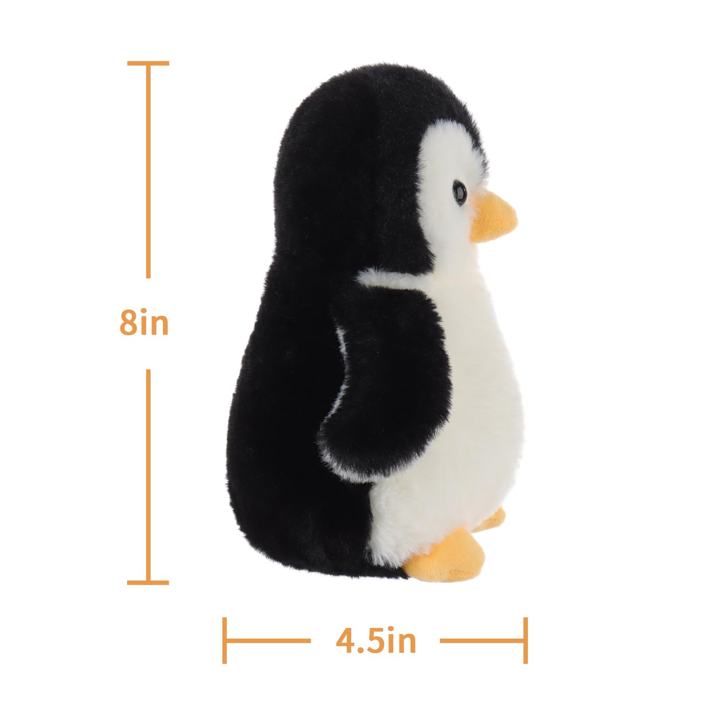 Apricot Lamb Antarctic Toys Plush Black Penguin Stuffed Animal Soft Cuddly Perfect For Child (Black Penguin