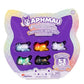 Aphmau Mystery MeeMeow Figures Multi-Pack - 5 Glow-in-the-Dark Elemental Toys, Miniature Size, Multi-Color, Model 612153