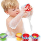Nuby 5-Piece Splish Splash Stacking Cups Baby Bath Toy
