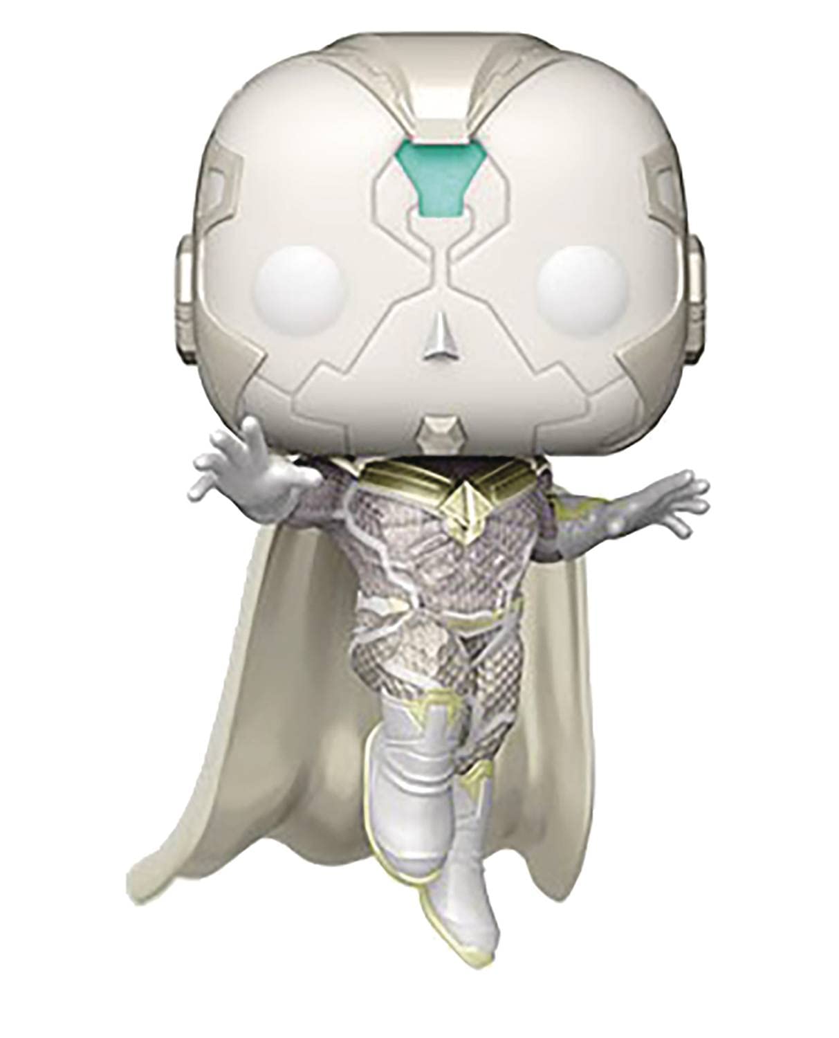 Funko Pop! Diamond White Vision - WandaVision Exclusive, Model BAF069, Collectible Figure