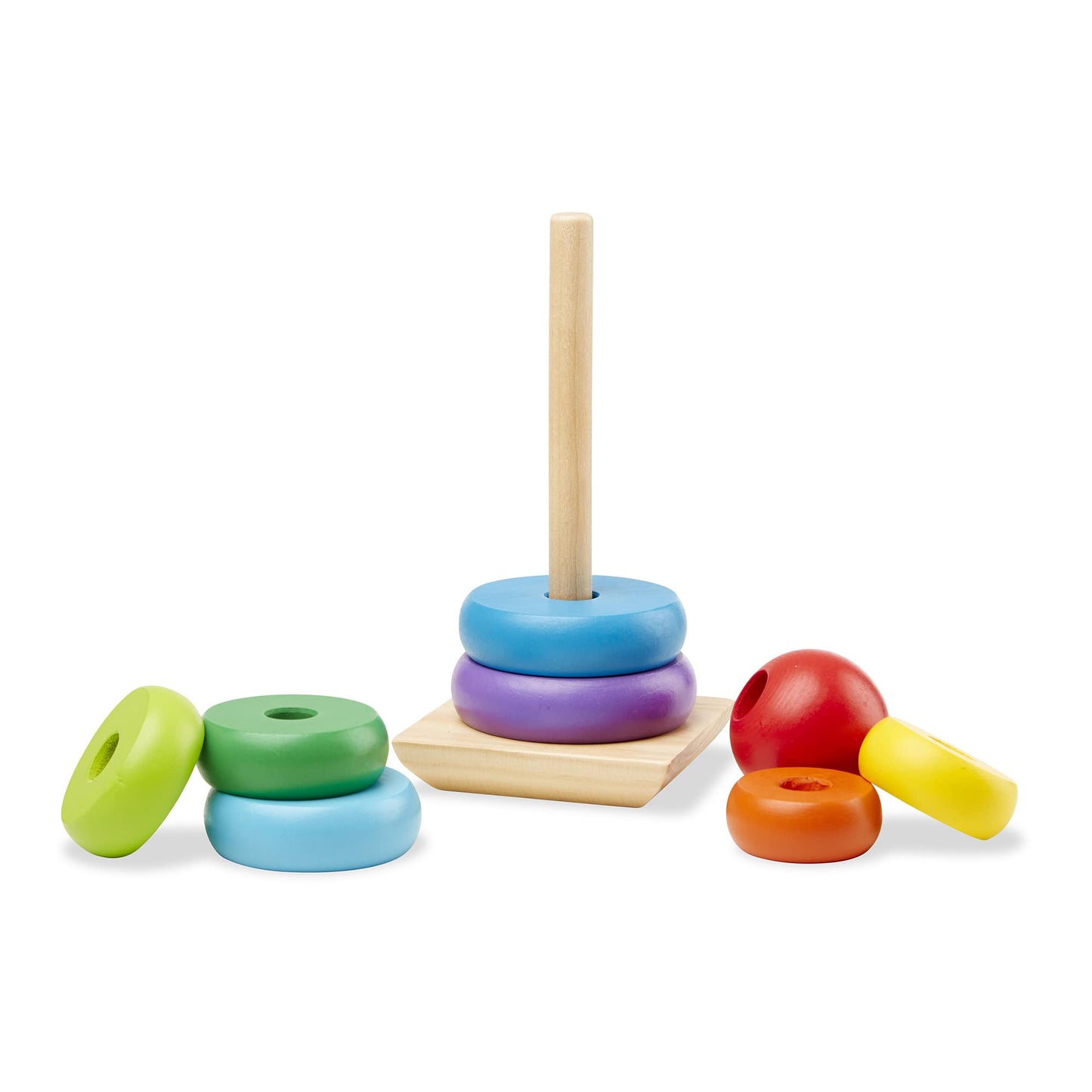 Melissa & Doug Rainbow Stacker, 1 Ea