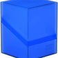 Ultimate Guard Boulder 100+ Classic, Deck Case For 100 Double-Sleeved Tcg Cards, Sapphire, Secure & Durable Storage For Trading Card Games, Soft-Touch Finish