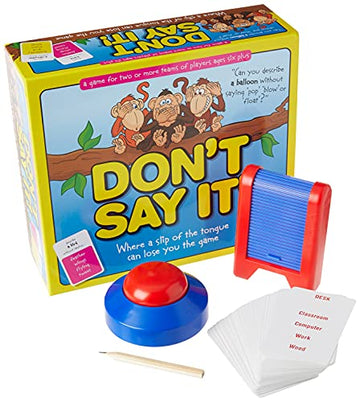 Pressman Don'T Say It Where A Slip Of The Tongue Can Lose You The Game, 2+ Player , Other
