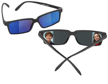 Zugar Land Top Secret Spy Glasses For Kids - Rear View Sunglasses. View Behind You! Detective Gadget. Perfect Party Favors. (3 Pack)