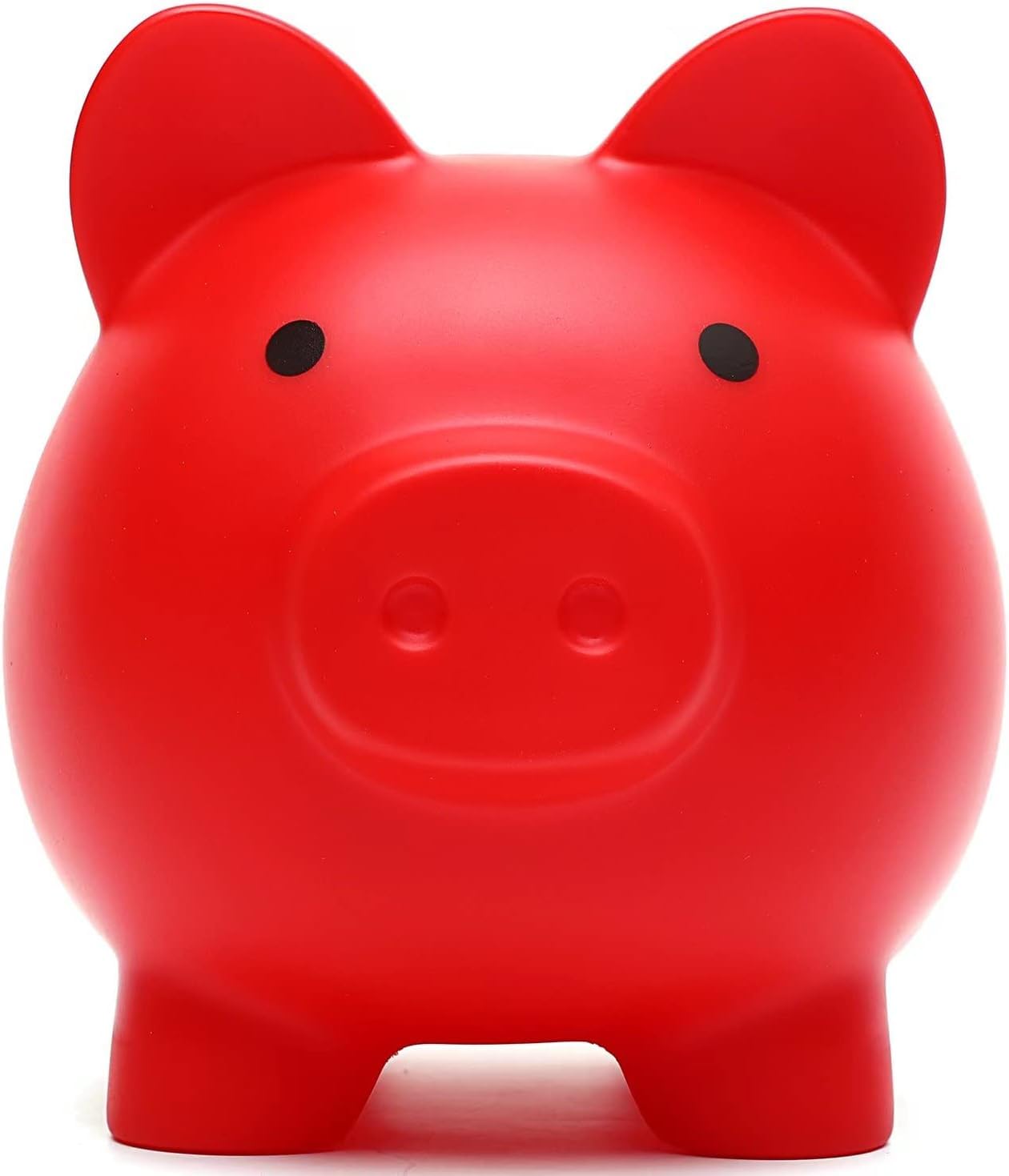 Cute Piggy Bank, Coin Bank For Boys And Girls, Children'S Plastic Shatterproof Money Bank,Children'S Toy Gift Savings Jar (Re)