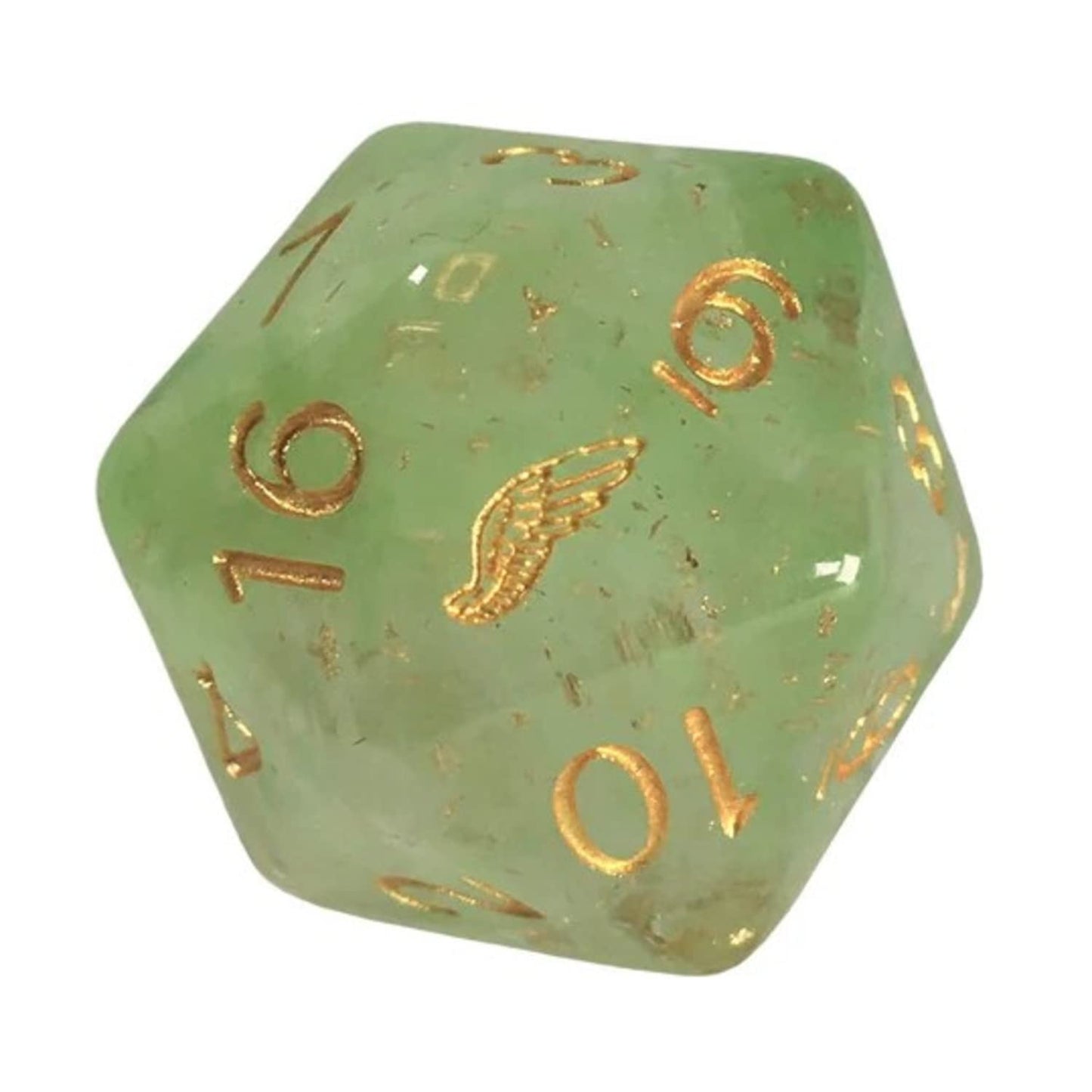 Role 4 Initiative Diffusion Poly Set - Gilded Griffin W/Creature Symbol (15)