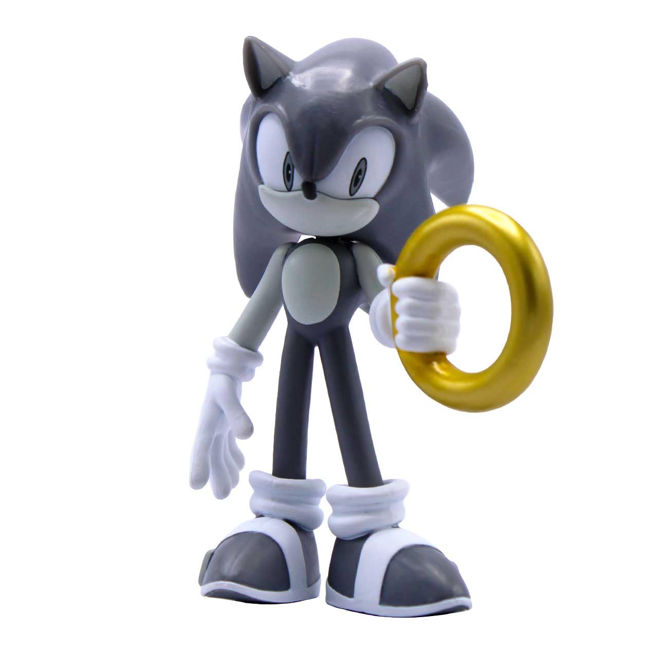 Just Toys Llc Sonic The Hedgehog Action Figures (Special Edition Black And White Sonic)