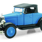 New Ray 1928 Chevrolet Roadster Blue 1/32 Diecast Model Car