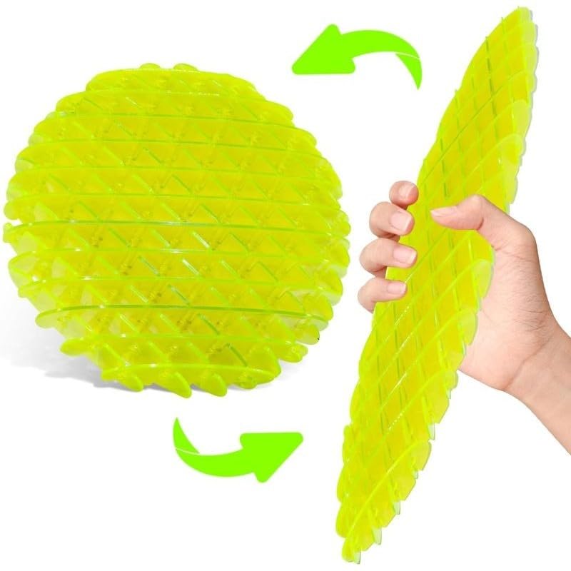 Sawkirp Darshraj Stress Anxiety Relief Toy Pack Of 1 Piece (Sensory Fidgat Decompression Slug), 3+ Years, Green