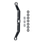 Benedict Harry Metal Body Chassis Tie Rods Steering Link Tie Rod for RC 1:18 TRX4-M Crawler Upgrade(Black)