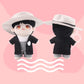 Niannyyhouse Uniform Suit 7.8In/20Cm Plush Doll Clothes Accessories Hat Coat T-Shirt Overalls