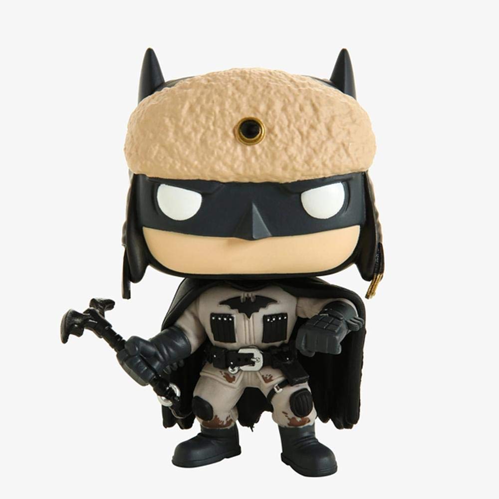 Funko Pop! Heroes Red Son Batman Vinyl Figure, Multicolor, Standard Size, Model 37261, 80th Anniversary Edition