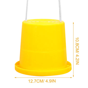 3 Pairs Bucket Stilts Plastic Walking Cups Children Kids Stepper Toy Walking Stilts Balance Buckets for Balance Training Outdoor