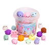 ANAB GIAB Party Favors for Kids Mochi Squishy Toy moji Kids Mini Kawaii squishies (Set of 5)