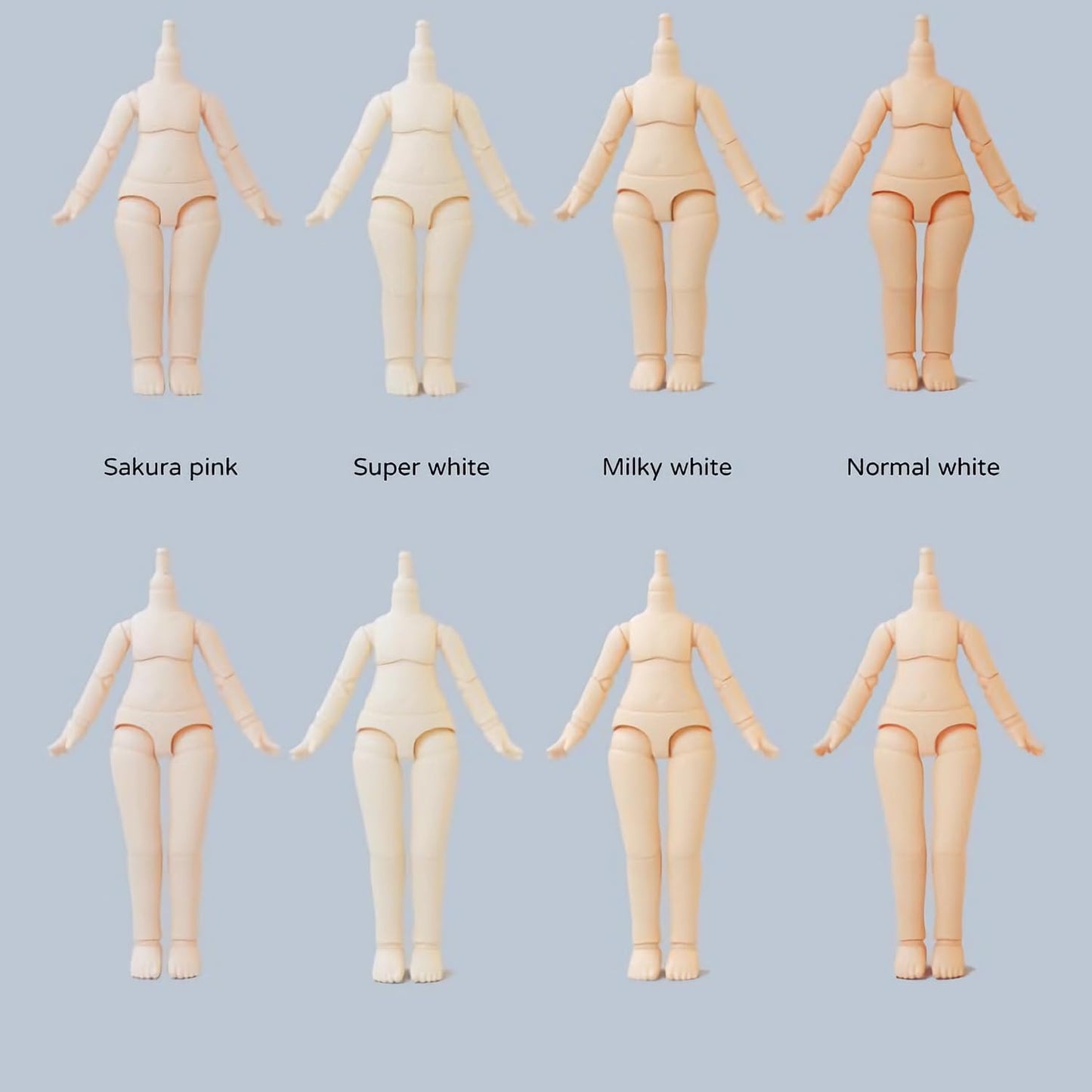 YMY OB11 Extended Size GSC 1/12 BJD Doll Body Joint Movable Doll Model Action Figure (Sakura Pink-4.33 in)
