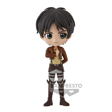 Banpresto - Attack On Titan - Eren Yeager Vol. 2 (Ver. A), Bandai Spirits Q Posket Figure