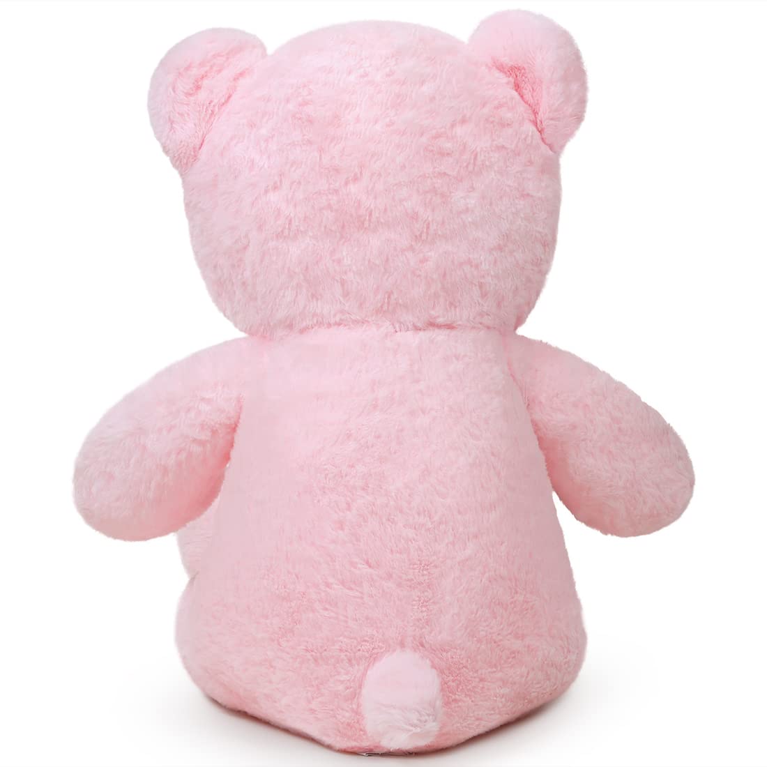 Miaohaha Plush Toy Teddy Bear Cute Stuffed Animal Bear Doll Gift For Girlfriend On Birthday, (Pink,60Cm/23.6In)