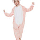 Casabaco Kid Reindeer Onesie Pajamas Deer Christmas Halloween Costume Boy Girl Animal Onepiece (Pink, 140)