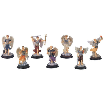 Gsc 3 Inch Archangel Set Collection Holy Figurine Religious Decoration