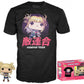 Funko My Hero Academia Pop! Tees Himiko Unmasked Exclusive Vinyl Figure & T-Shirt [Small]
